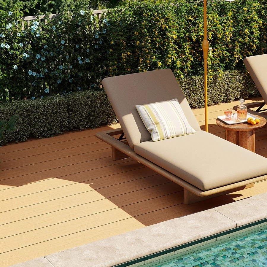 Wholesale Modern Durable Waterproof WPC Flooring for Terrace Garden