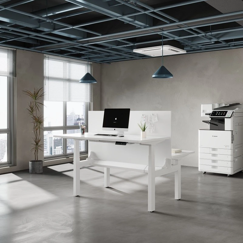 Zweimotoriges höhenverstellbares Schreibtischgestell zum Fabrikgroßhandelspreis