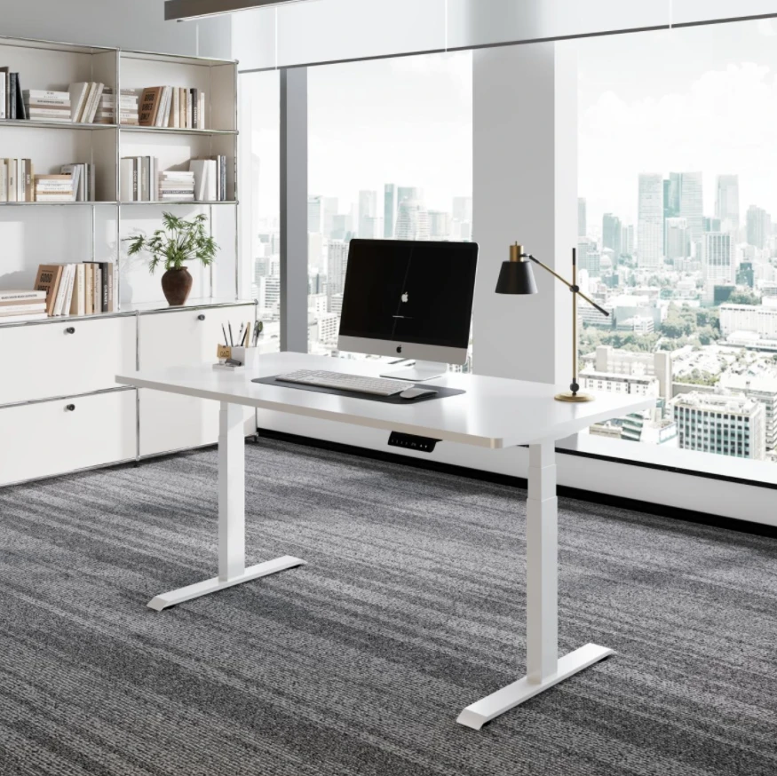 Zweimotoriges höhenverstellbares Schreibtischgestell zum Fabrikgroßhandelspreis