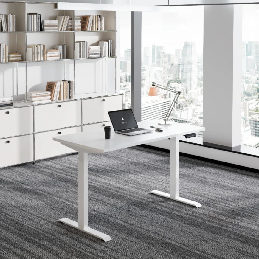 China Zweimotoriges höhenverstellbares Schreibtischgestell zum Fabrikgroßhandelspreis Hersteller