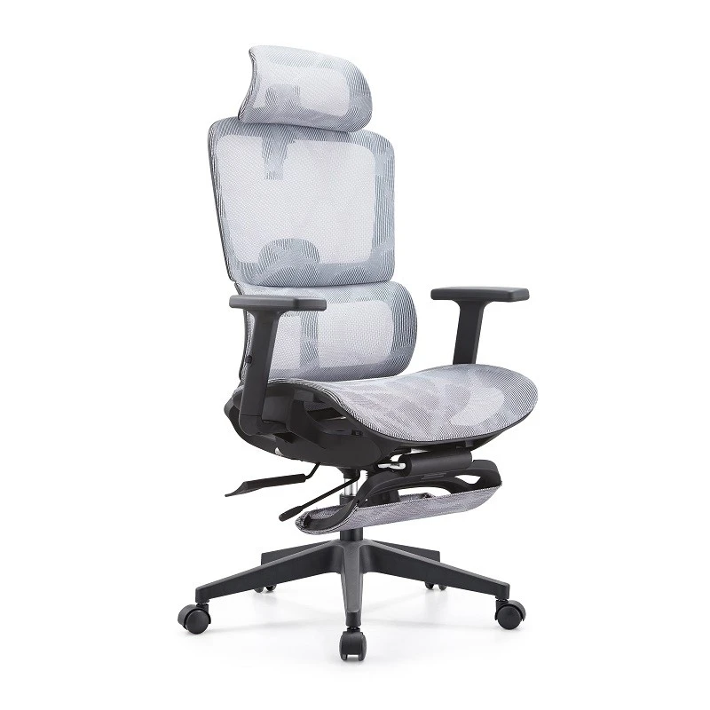 China Großhandel mit atmungsaktivem Mesh-Bürostuhl – ergonomische hohe Rückenlehne, 2D-PU-Arm und 3-Gang-Fahrwerk T2001 Hersteller