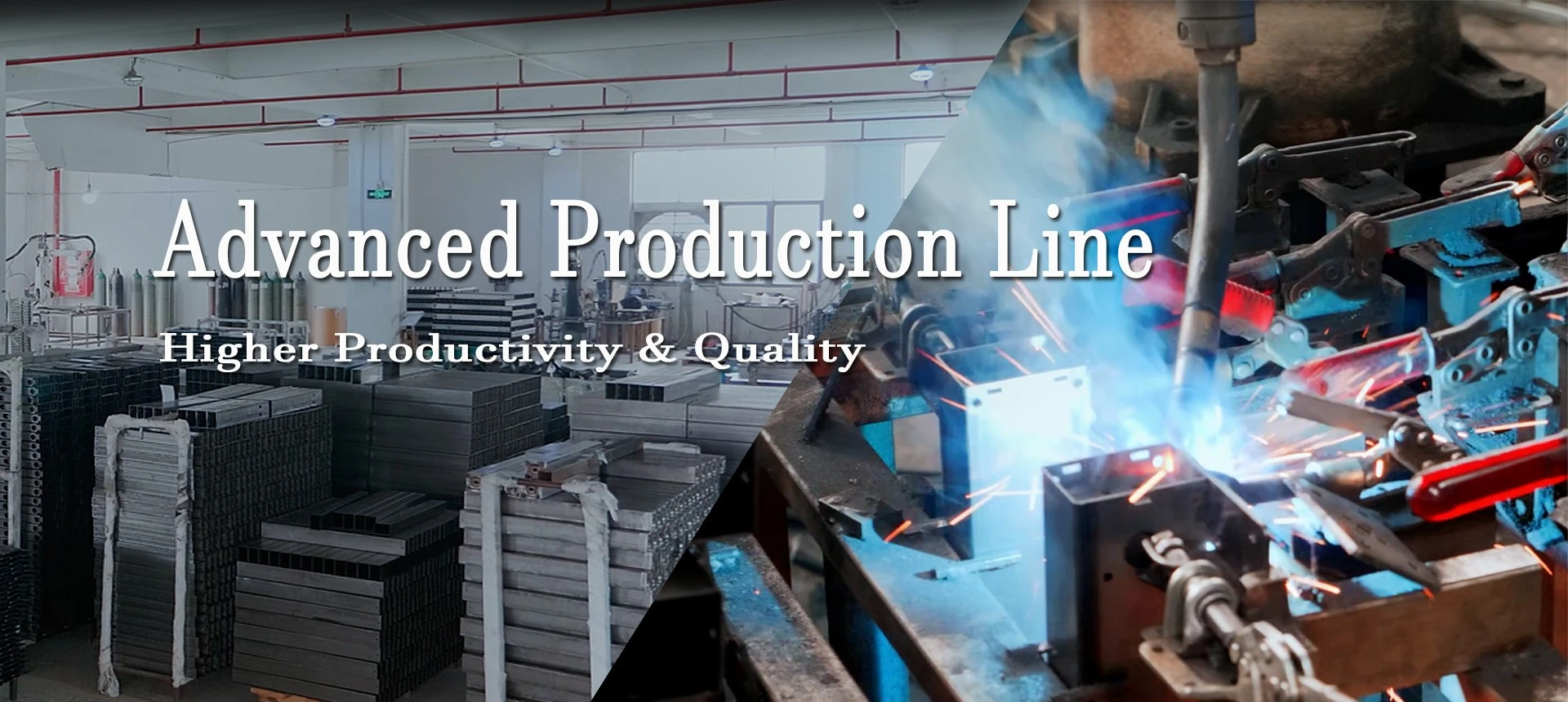 Fortschrittliche Produktionslinie