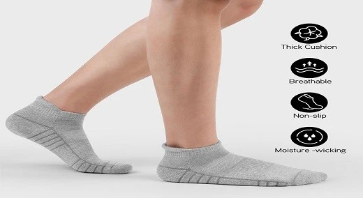 Foshan Jixingfeng's daily production capacity for men's deodorant socks exceeds 150,000 pairs, with direct factory supply to the European and American markets via the 1688 platform