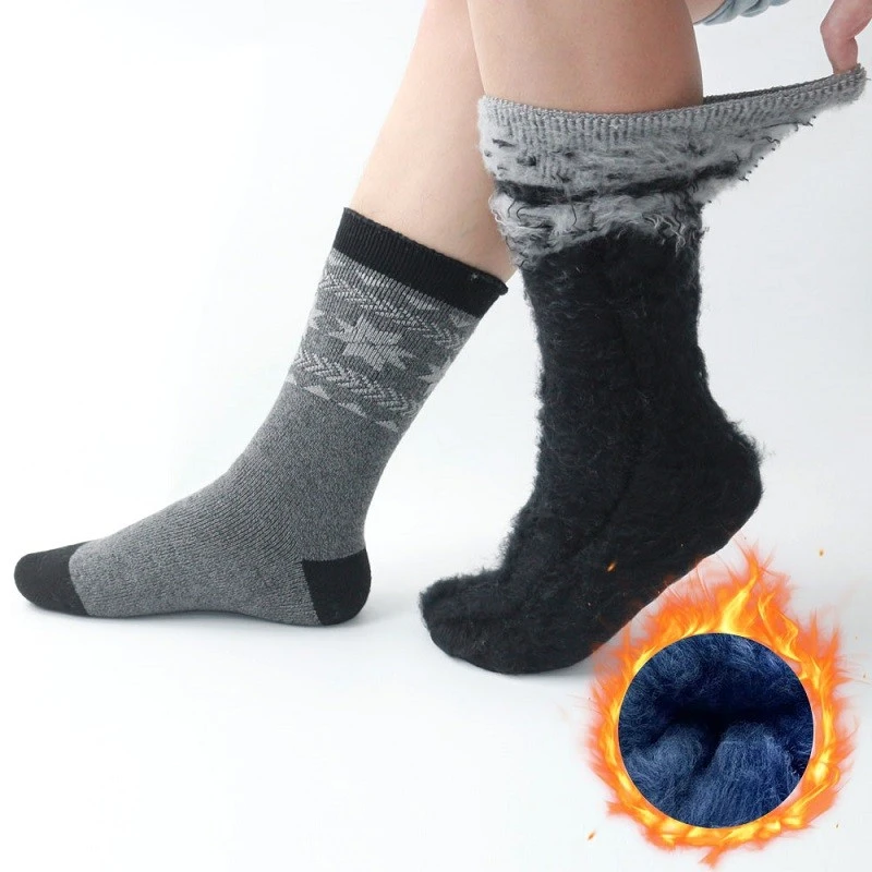 China Multi-color custom winter plush socks factory price manufacturer