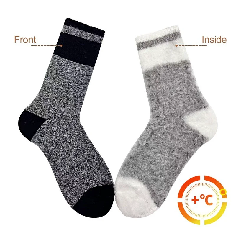 China Customized thickened plush business socks supplier manufacturer