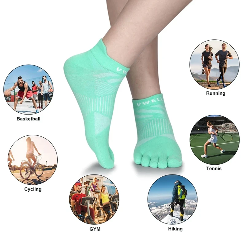 breathable toe socks bulk order