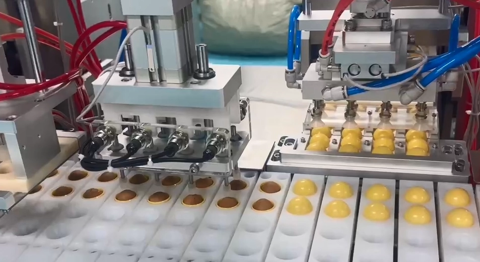 Straight-Line Shell Clamping And Waxing Machine