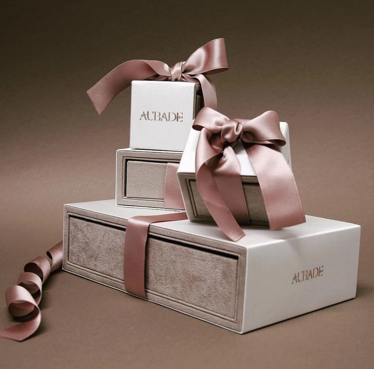 custom romantic ribbon wooden velvet drawer style jewelry luxury elegant box