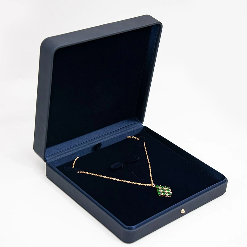 High-ed Custom high quality leather box set  for jewelry packaging