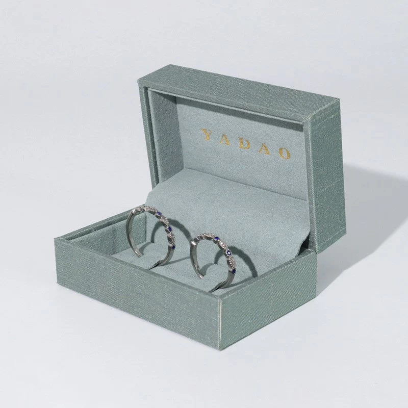Factory Customized Jewelry Box Satin Box with Your Logo