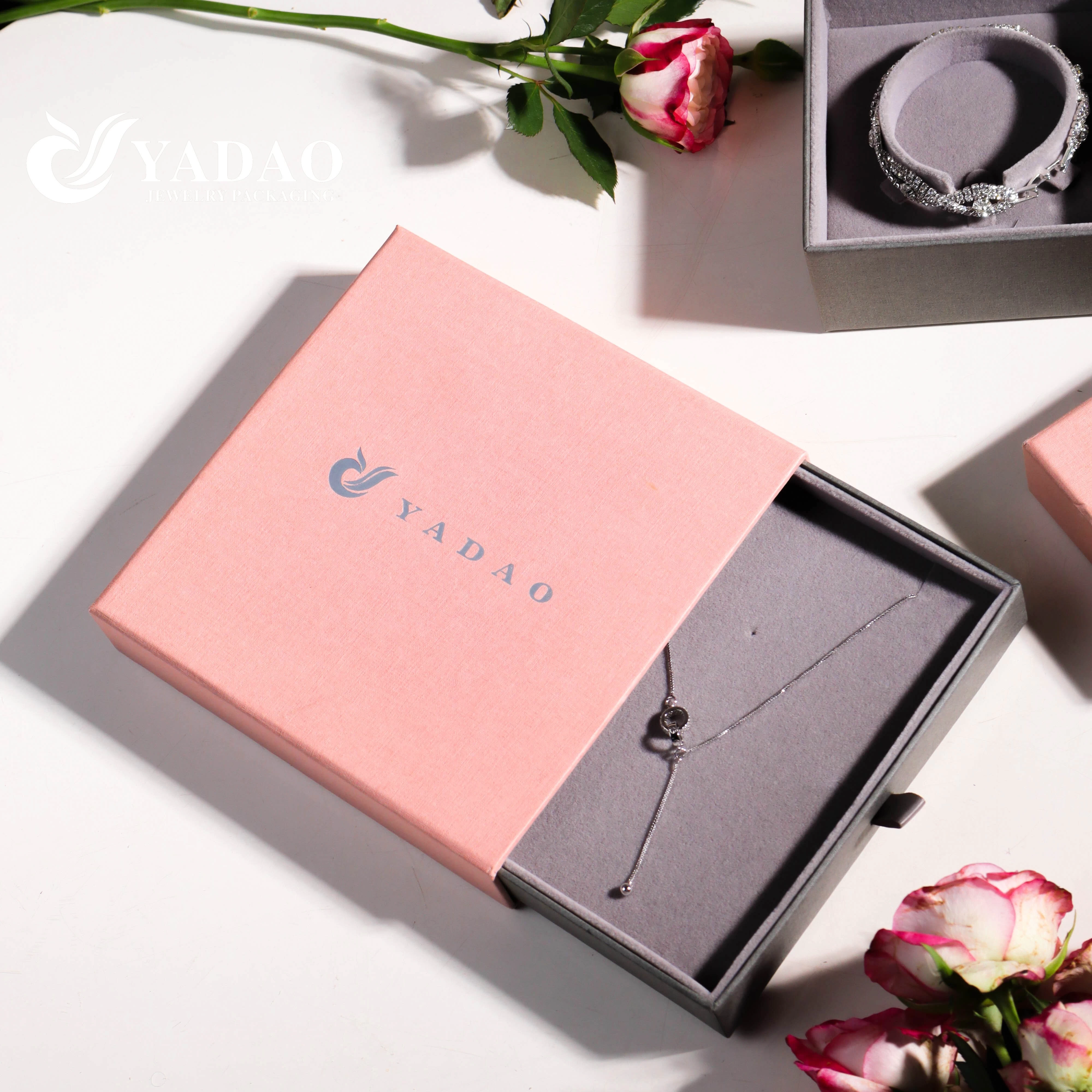 Recycelbare umweltfreundliche Verpackungsschubladenpapierschachtel für Schmuck E-Commerce
