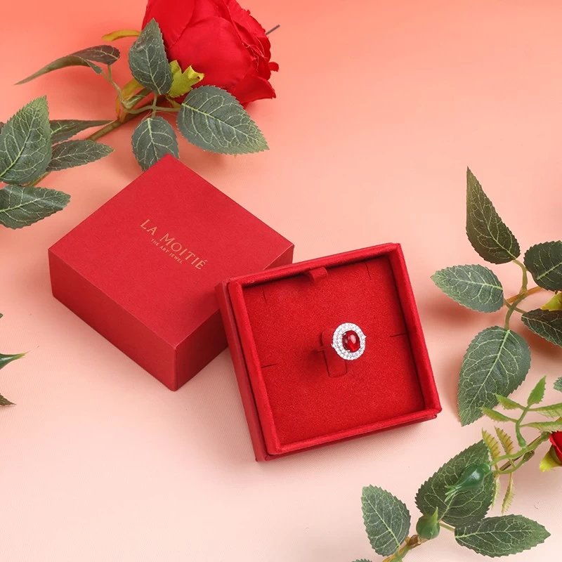 Environmentally friendly fresh green series jewelry ring packaging set box - COPY - 9qqg2t