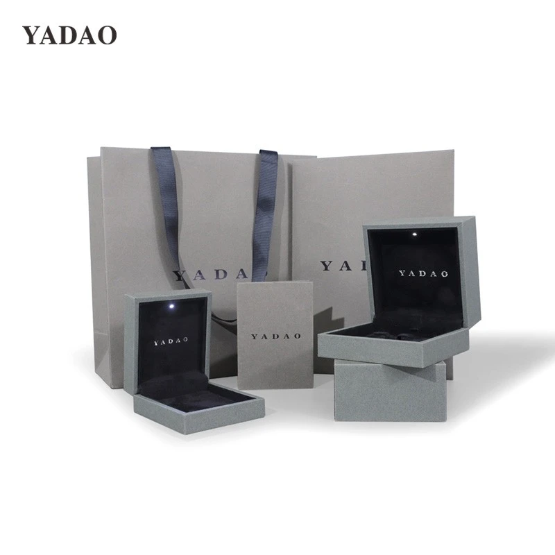 Unbox Priliance Jewelry Jewelry Packaging Box Design Dazzle LED Shining Diamond
