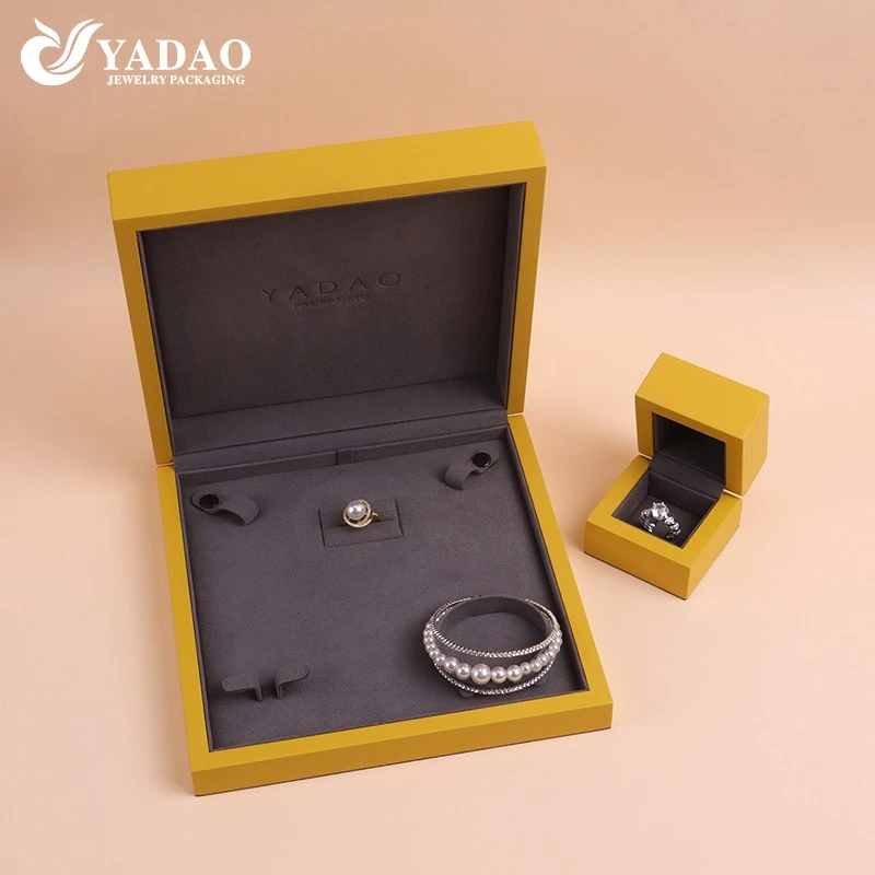 romantic style heart shape wedding gifts proposal surprise idea jewellery ring necklace leather box - COPY - umkfeo