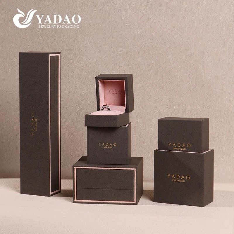 China Mode-Stil Schubladendesign Kunststoffform individuelles Schmuckverpackungsbox-Set Hersteller