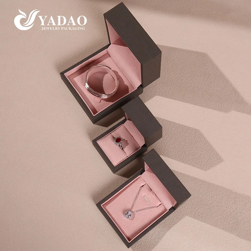 mode stil låda design plast form anpassade smycken förpackning box set