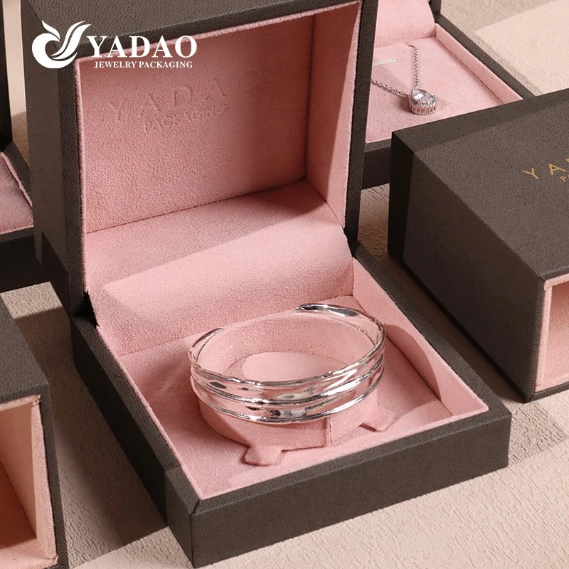 mode stil låda design plast form anpassade smycken förpackning box set