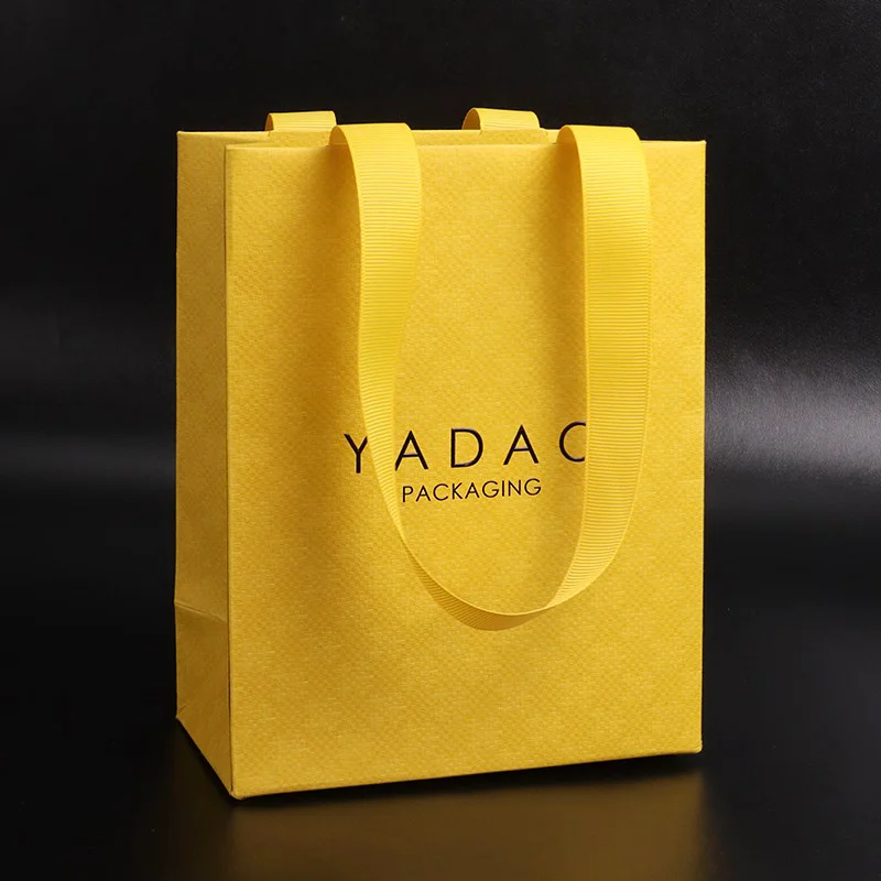 Китай Необычный стильный бутиковый аксессуар для покупок, подарочная упаковка, бумажная лента, сумка производителя