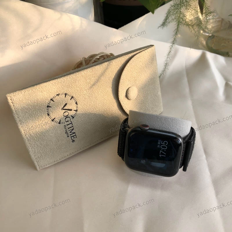 Bolsa de embalaje de relojes con almohadilla