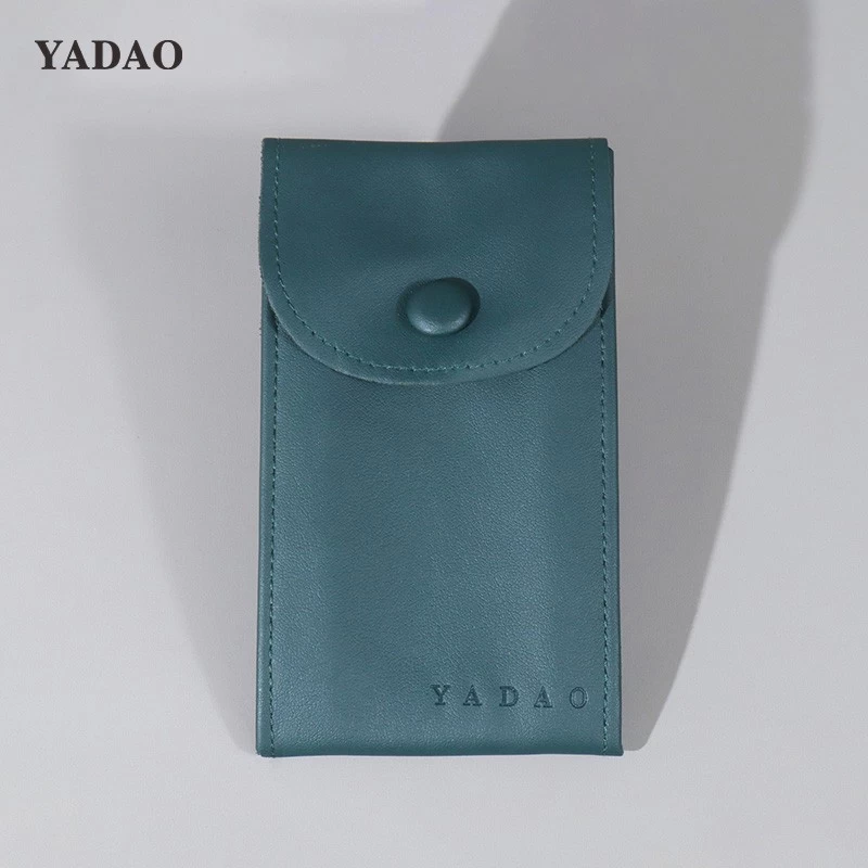 watch pouch finished by different green