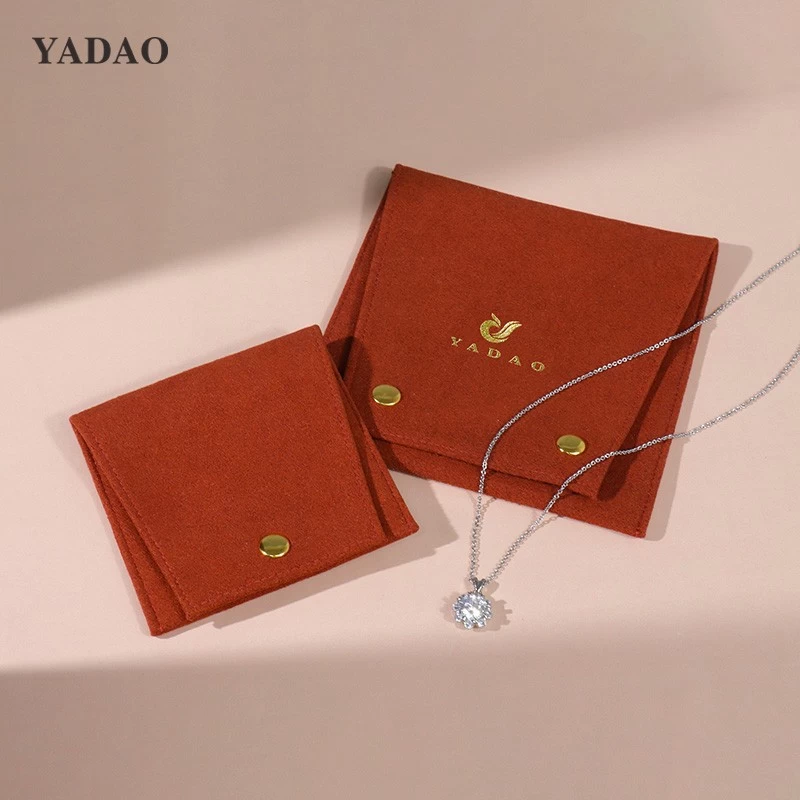 Cartier design microfiber jewelry pouch