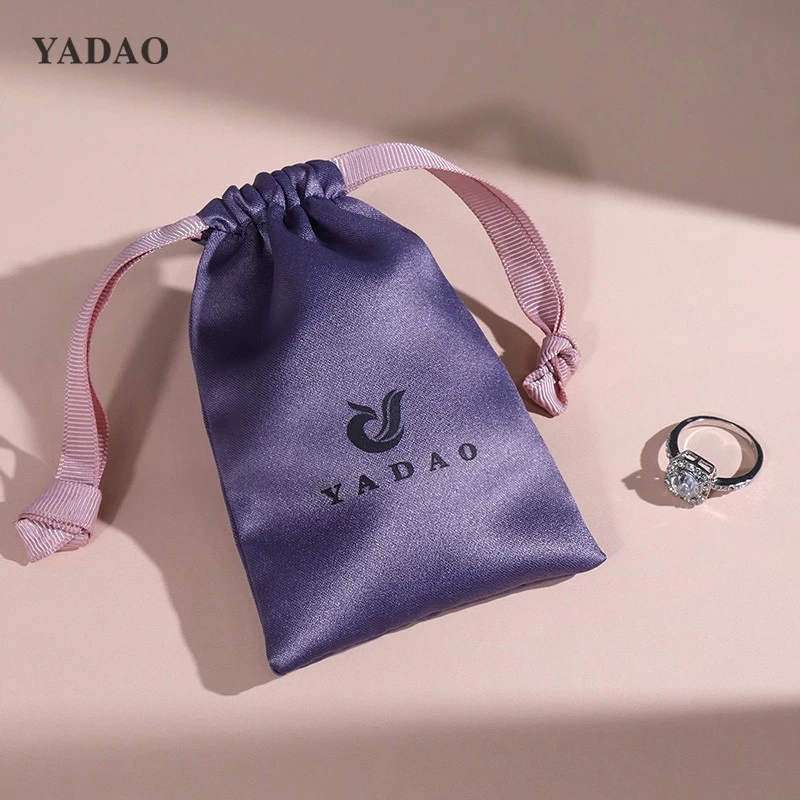 Stunning Purple Amethyst Gemstone Pouch - Perfect for Your Precious Jewels