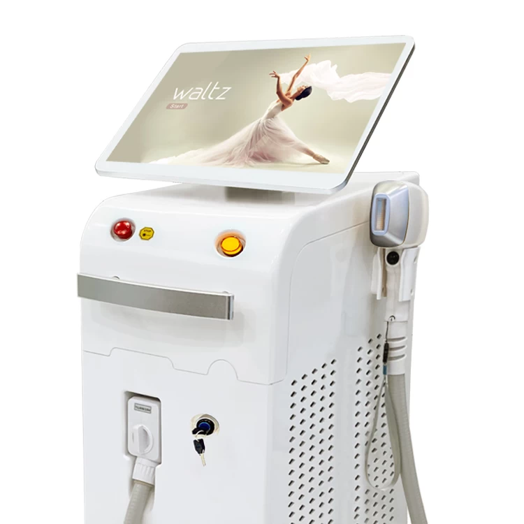Trio laser hair removal 755Nm 1064Nm 808Nm diode Laser hair removal machine