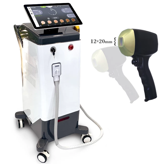 China Newest Ice XL diode laser 755 808 1064nm/808nm diode laser hair removal machine price manufacturer