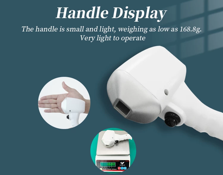 New arrival mini diode laser hair removal three waves household hair removal machine