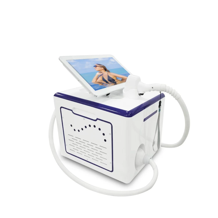 New arrival mini diode laser hair removal three waves household hair removal machine