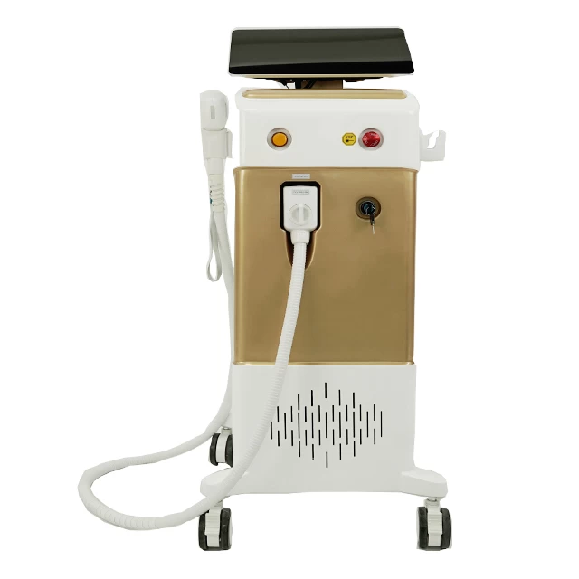 Аппарат для удаления волос с диодным лазером с тройной длиной волны 1600 Вт диодный ледяной лазер