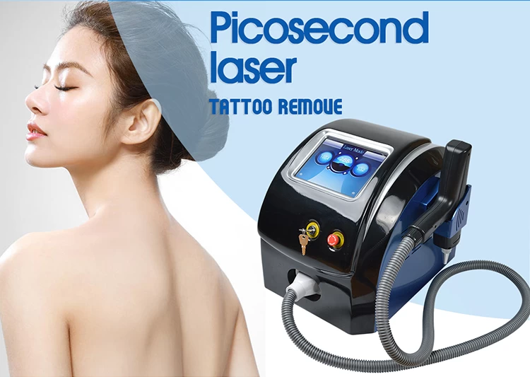 Chiny Profesjonalna laserowa maszyna do usuwania tatuażu Picosecond Cena usuwania tatuażu Picolaser producent