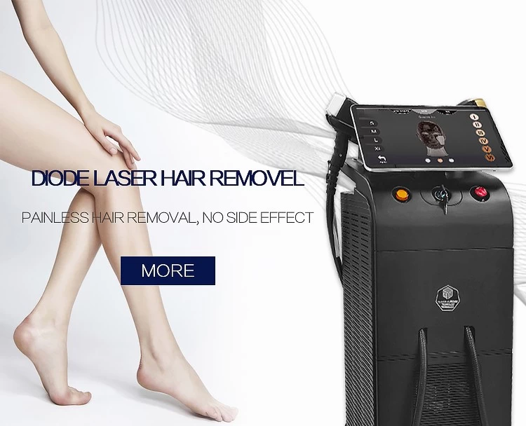 3 In 1 Diode Laser Hair Removal 755 808 1064 Diode Laser Hair Removal Machine