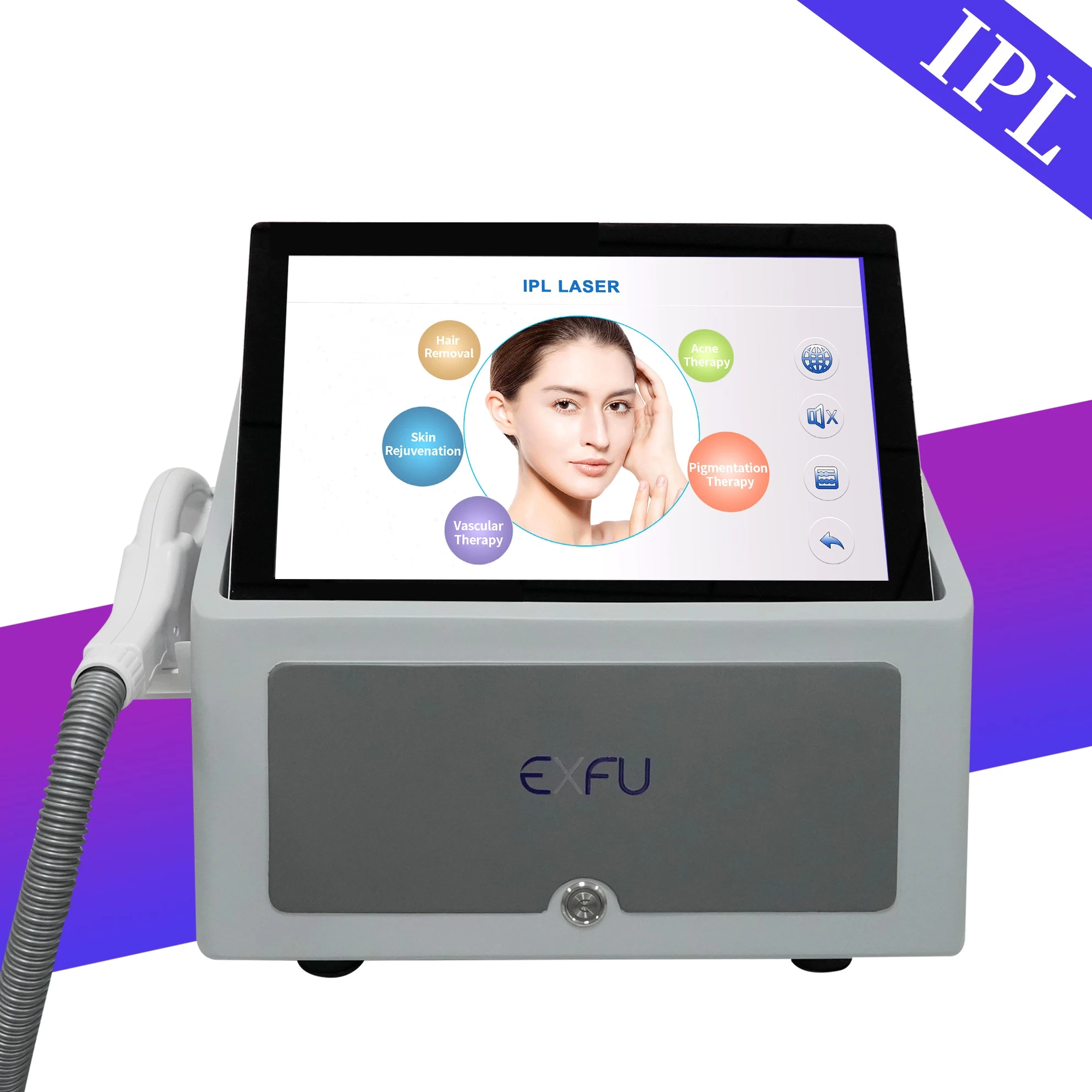 China Elight ipl laser hair removal machine skin care beauty device manufacturer