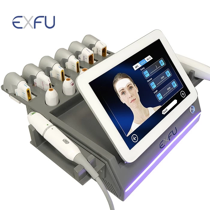 Professional 7D Focused Ultrasound 7D HIFU Body And Face Slimming Machine