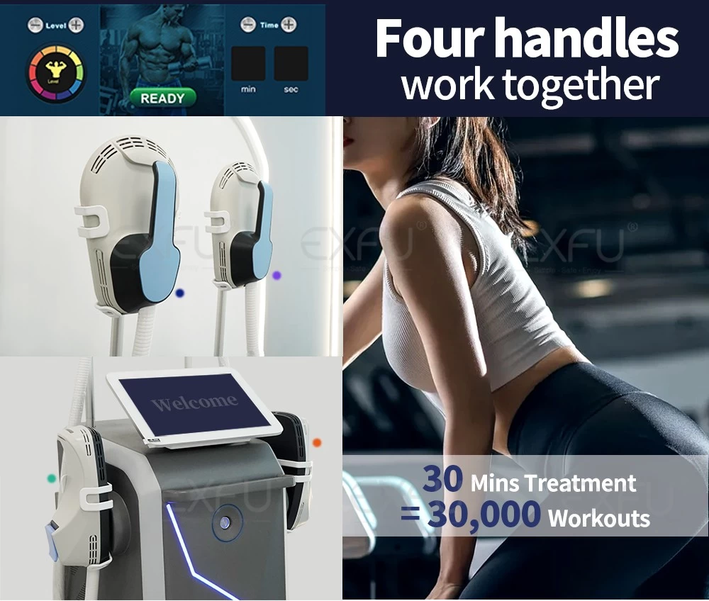 2022 Vertical 4 Handles EMS Sculpting Muscle Stimulator Body Contouring  Machine - China 4 Handles EMS Sculpting Machine, Body Contouring Machine  with 4 Handles