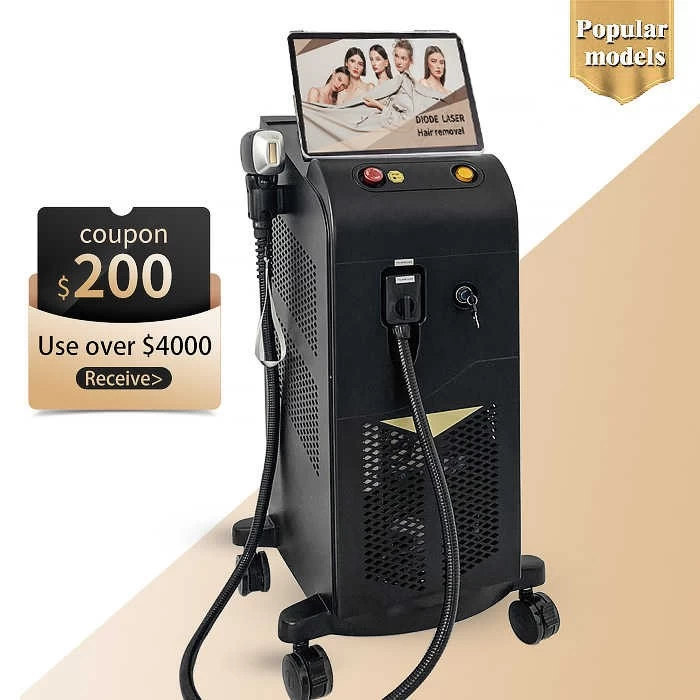 China Fda-approved 4K Ice Platinum diode laser hair removal machine manufacturer