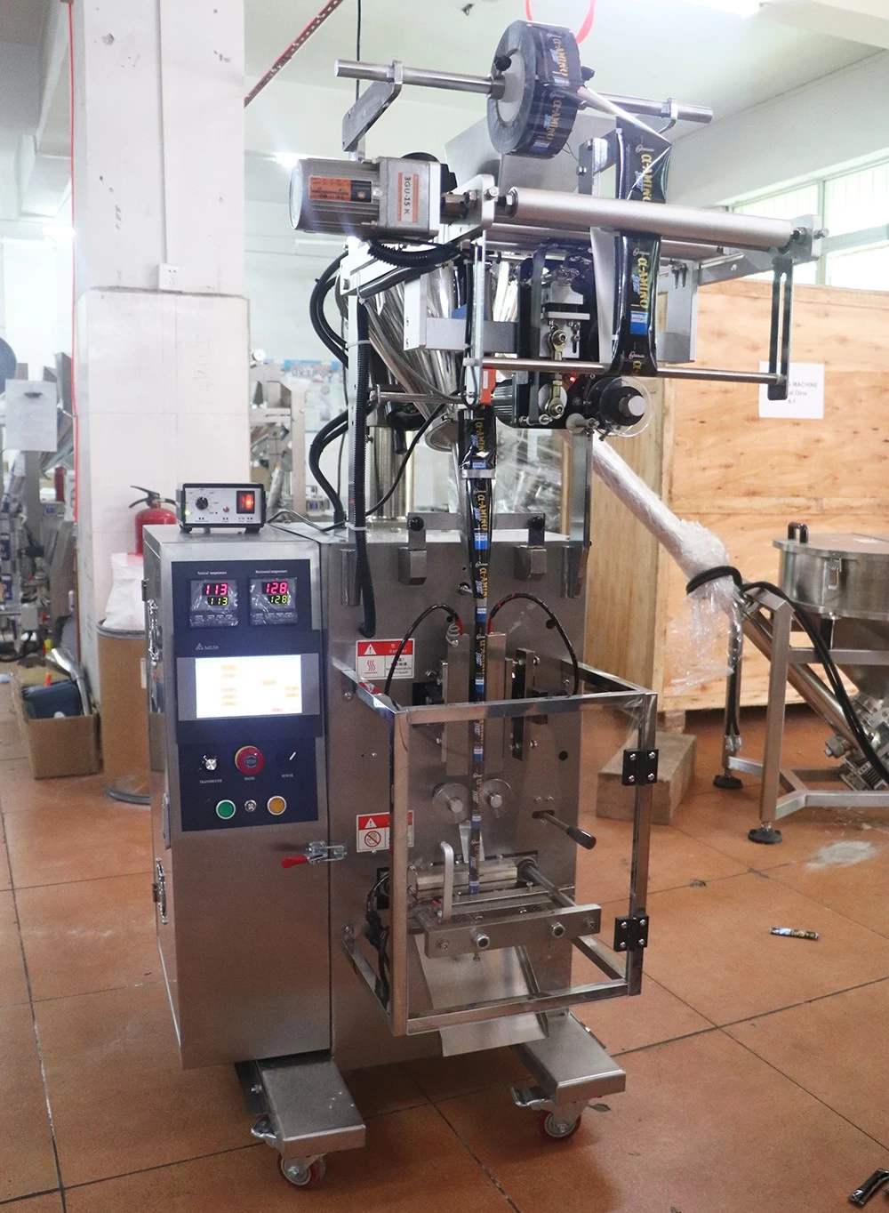 High Quality  Full Automatic Small Bag Angelica Sinensis Medicinal Powder Packaging Machine
