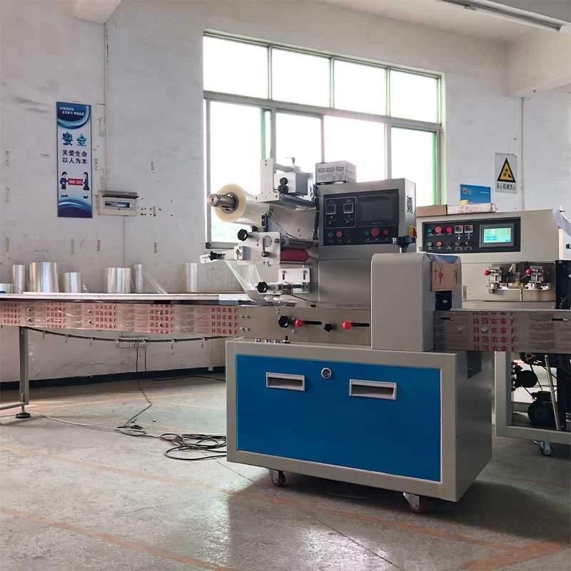 Automatic Upper-Reel Horizontal Packing Machine for Food Industry