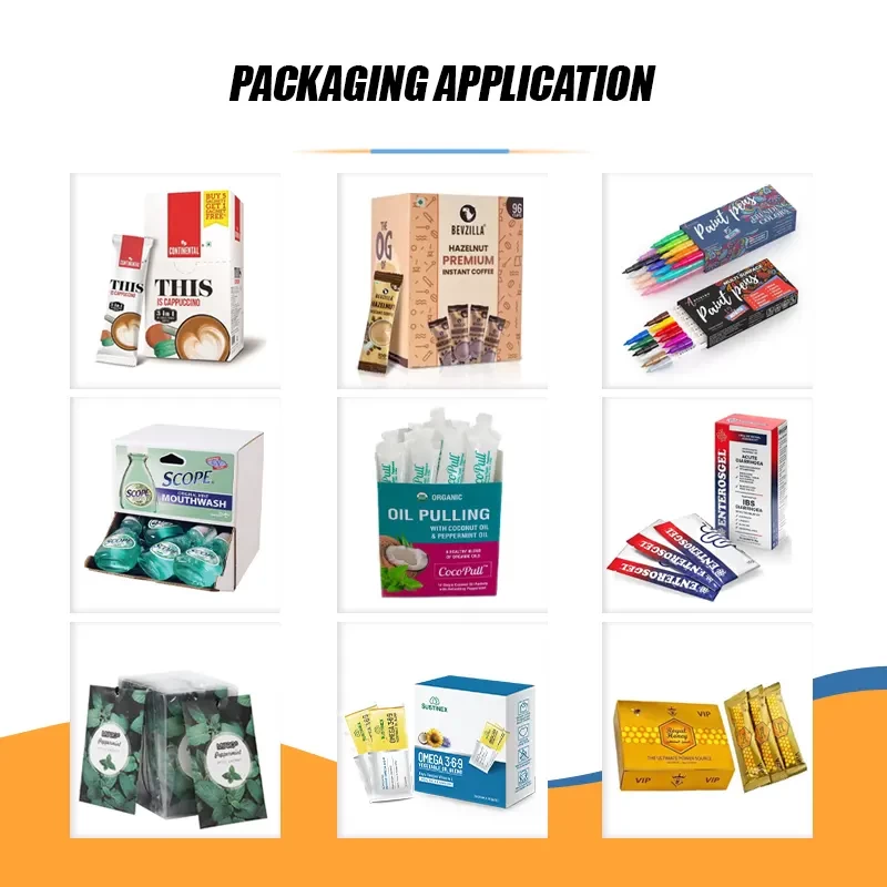 Automatic Color Pen Counting Cartons Packing Machine Business Rollerball Pen Cartoning Machine