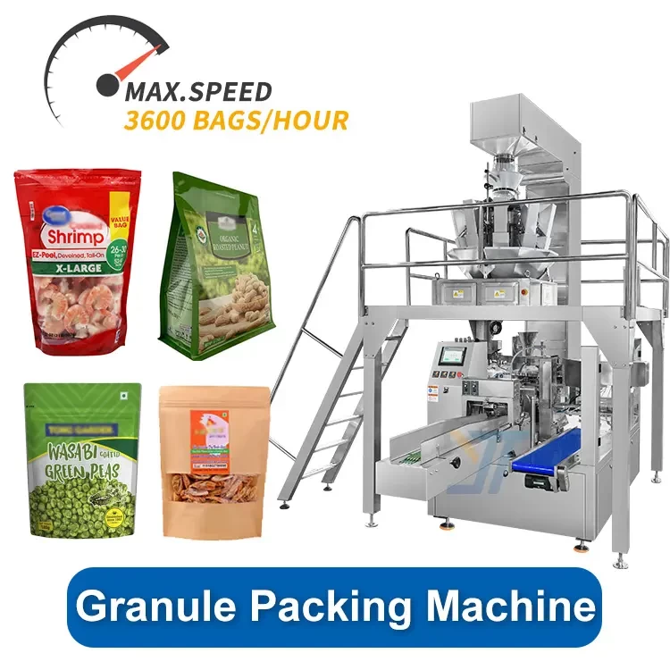 JYT-200YZD Fully automatic premade pouch liquid sugar cane juice packing packaging machine