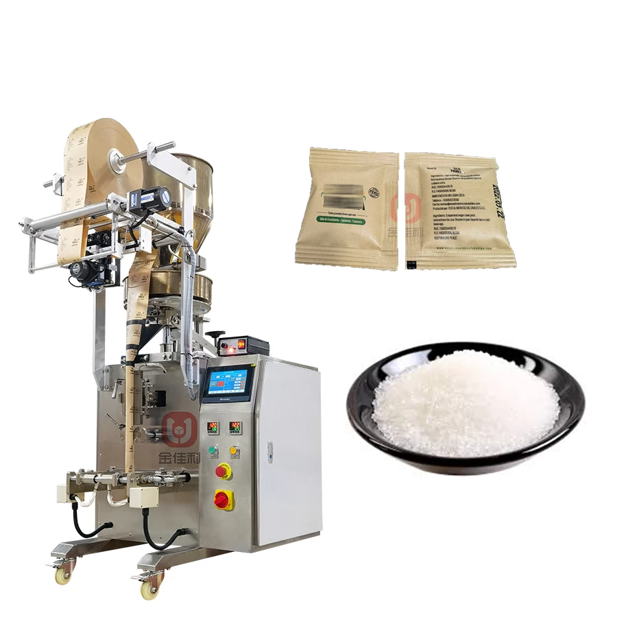 China Automatic Mini Dry Fruit Pouch Bag Packing Sugar Coffee Salt Rice Filling Packing Machine manufacturer