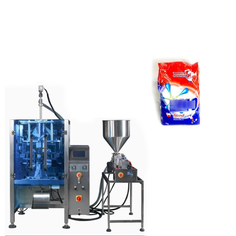 China Full Automatic Vertical Laundry Detergent Shower Gel Disinfectant Packing Packaging Filling Sealing Machine manufacturer