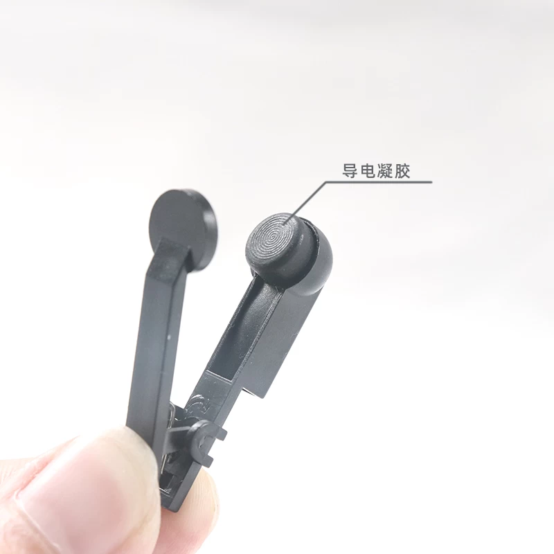 China Conductive rubber CES therapy ear clip electrodes for patient pain release manufacturer