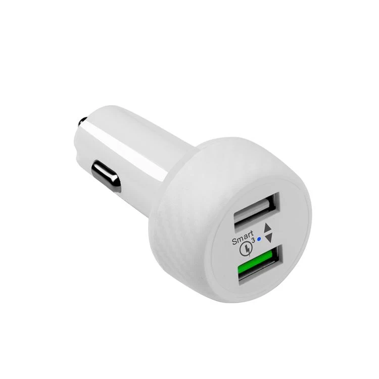China Car Charger, Quick Charge 3.0 Dual USB Car Charger Adapter manufacturer