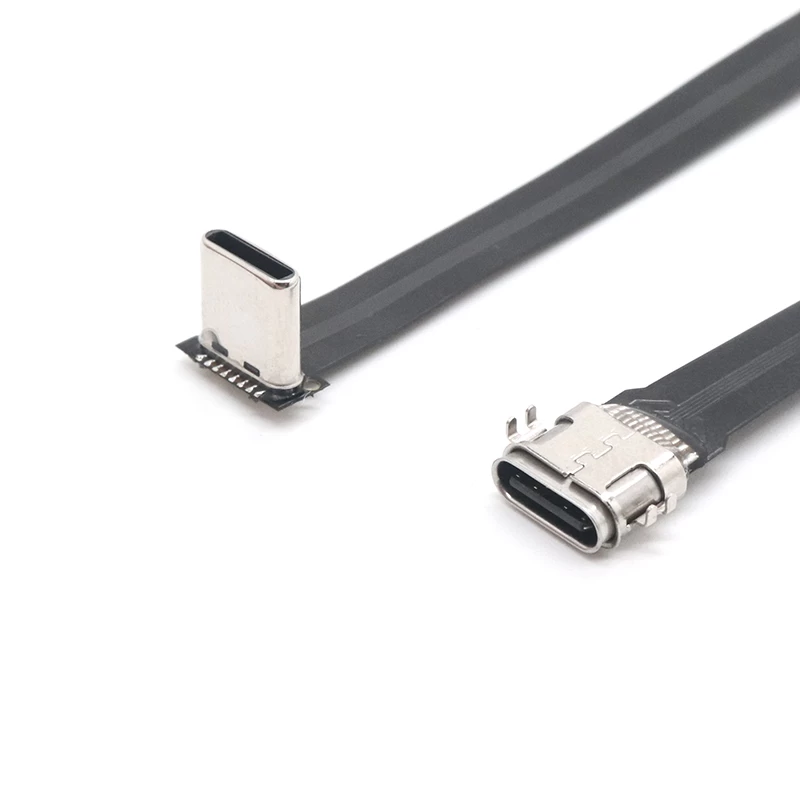 중국 FFC USB 유형 C 케이블 FPV 플랫 슬림 얇은 리본 FPC 케이블 제조업체