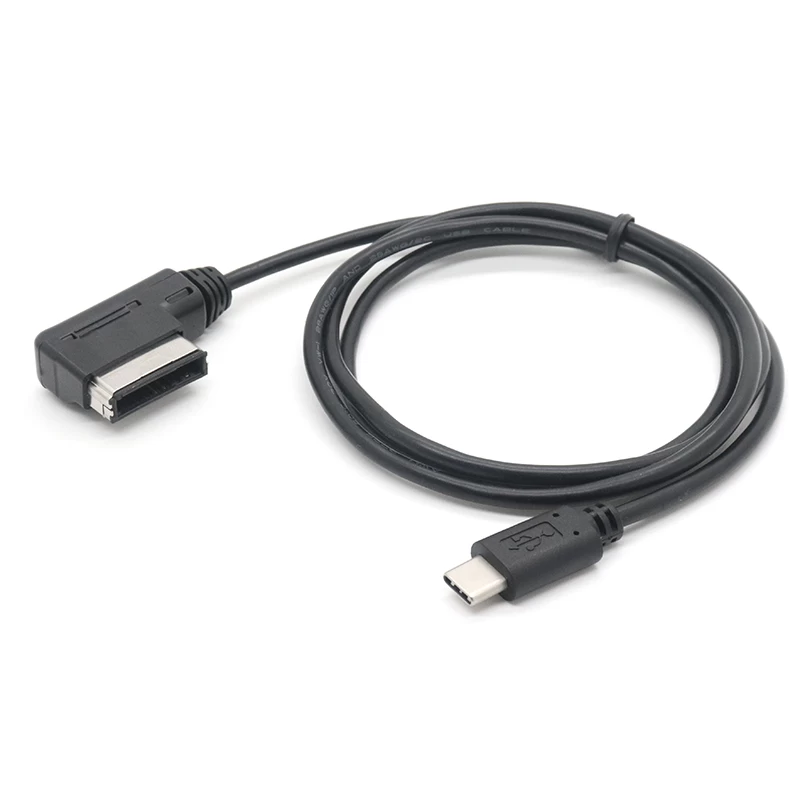 China USB 3.1 Type C to AMI MDI MMI Power Cable Car Adapter Compatible with V.W manufacturer