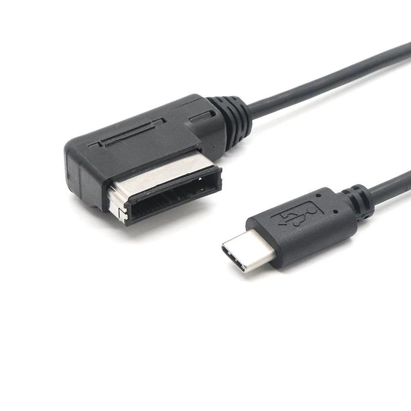 Adaptateur de voiture USB 3.1 Type C vers AMI MDI MMI compatible avec V.W