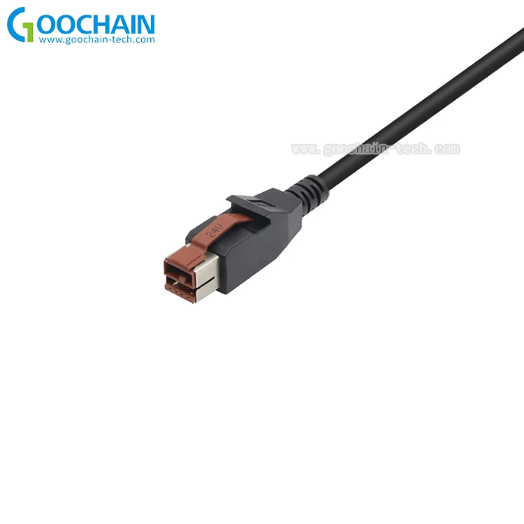 China 24V PowredUSB Extension cable Black 6ft manufacturer