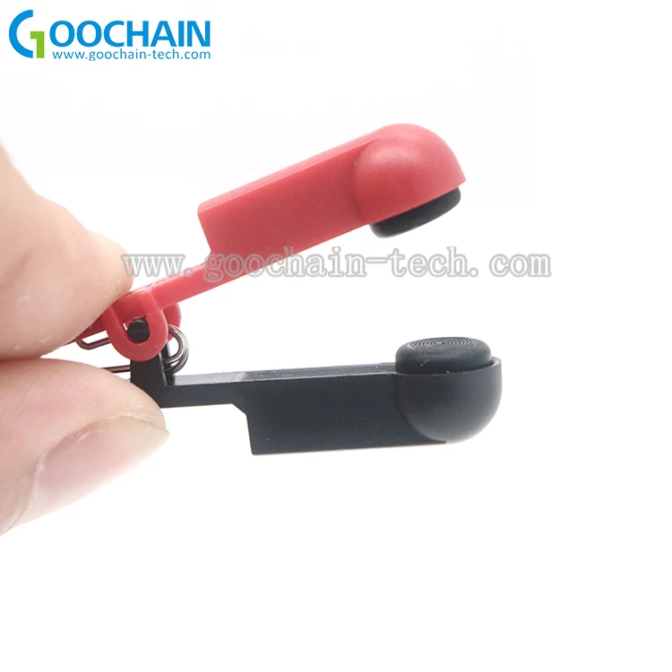 China Double conductive rubber carbon ear clip electrodes for CES Therapy manufacturer
